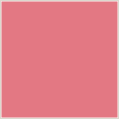 E37883 Hex Color Image (DEEP BLUSH, RED)