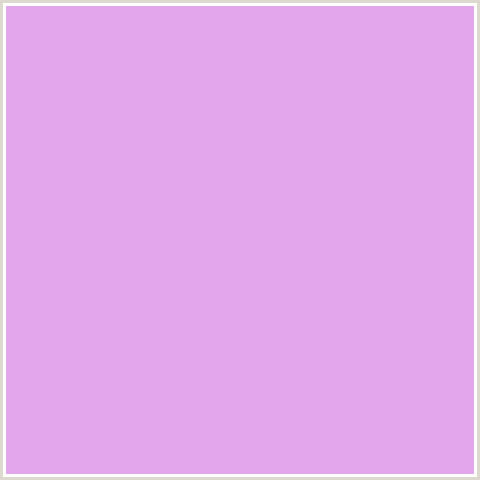 E3A6EC Hex Color Image DEEP PINK FRENCH LILAC FUCHSIA FUSCHIA HOT