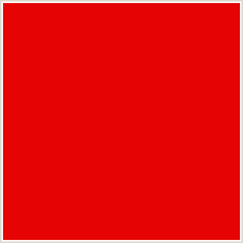 E50303 Hex Color Image (RED)