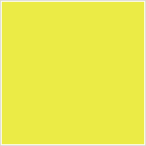 EBEB46 Hex Color Image (STARSHIP, YELLOW GREEN)