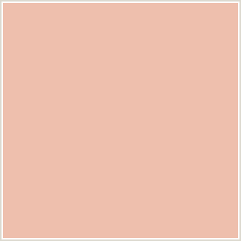 EEBFAD Hex Color Image (DESERT SAND, RED ORANGE)