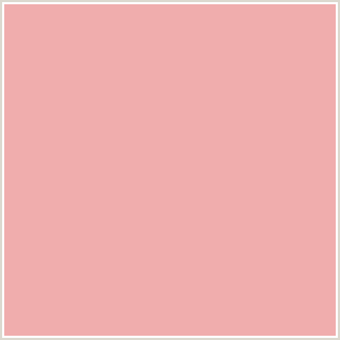 F0ADAD Hex Color Image (MANDYS PINK, RED)