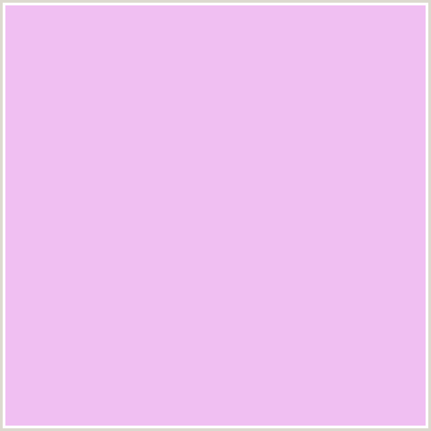 F0BFF2 Hex Color Image (DEEP PINK, FRENCH LILAC, FUCHSIA, FUSCHIA, HOT PINK, MAGENTA)