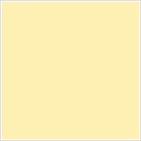 FDF0B2 Hex Color Image (DROVER, YELLOW)