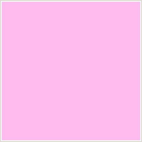 FFBAEE Hex Color Image (COTTON CANDY, DEEP PINK, FUCHSIA, FUSCHIA, HOT PINK, MAGENTA)