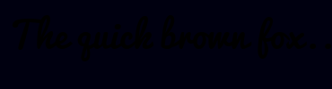 Image with Font Color FFFFFF and Background Color 000010