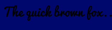 Image with Font Color FFFFFF and Background Color 00086D