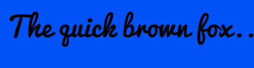 Image with Font Color 2C8CF0 and Background Color 0052F7