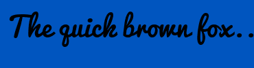 Image with Font Color 36AEBF and Background Color 0055BF