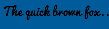 Image with Font Color 90CA77 and Background Color 005B9A
