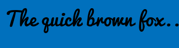 Image with Font Color FFFFFF and Background Color 0070BD