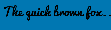Image with Font Color B4CBDA and Background Color 0077B2