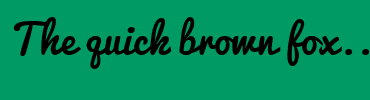 Image with Font Color 53BF8B and Background Color 009A64