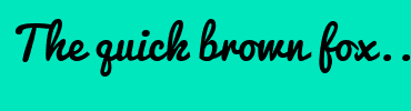 Image with Font Color AD7460 and Background Color 00E7BE