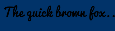 Image with Font Color B4CBDA and Background Color 013369
