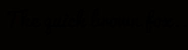 Image with Font Color FFFFFF and Background Color 030201