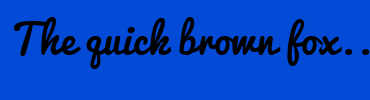 Image with Font Color 2C8CF0 and Background Color 034AD7