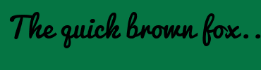 Image with Font Color FFFFFF and Background Color 057543