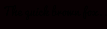 Image with Font Color FFFFFF and Background Color 080002