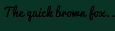 Image with Font Color FFFFFF and Background Color 083222
