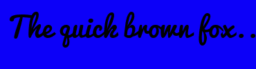 Image with Font Color 00FFB9 and Background Color 0C00F8