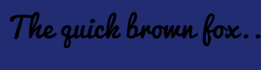 Image with Font Color FF3409 and Background Color 222C73