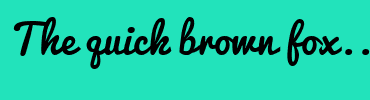 Image with Font Color 280617 and Background Color 22E3BB