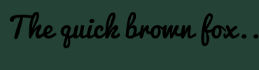 Image with Font Color FFFFFF and Background Color 244336