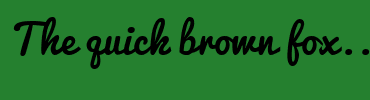 Image with Font Color 019BE1 and Background Color 25802F