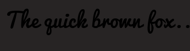 Image with Font Color 777777 and Background Color 272424