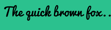 Image with Font Color FFFFFF and Background Color 2BC18E