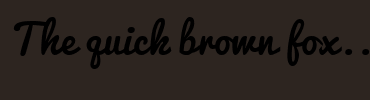 Image with Font Color FF6200 and Background Color 2D2520