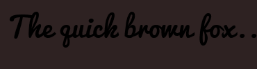 Image with Font Color FF3409 and Background Color 2E2222