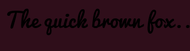 Image with Font Color FFFFFF and Background Color 2F0E1A