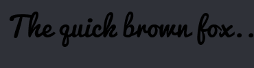 Image with Font Color D1D1DD and Background Color 2F3138