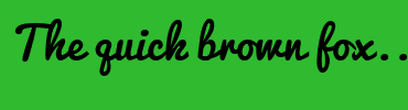 Image with Font Color 005B9A and Background Color 2FBA2F