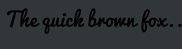 Image with Font Color FFFFFF and Background Color 313638