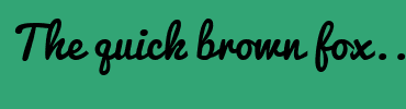 Image with Font Color FFFFFF and Background Color 32A575