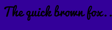 Image with Font Color 336633 and Background Color 330099