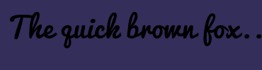 Image with Font Color D9687F and Background Color 332E5A