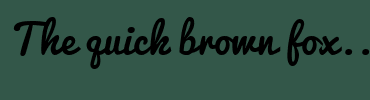 Image with Font Color FFFFFF and Background Color 335749