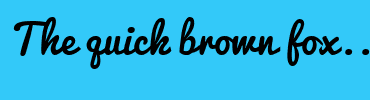 Image with Font Color FFFFFF and Background Color 33C9F9