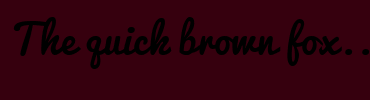 Image with Font Color 560D3A and Background Color 36000E