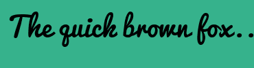 Image with Font Color FFFFFF and Background Color 36B28C