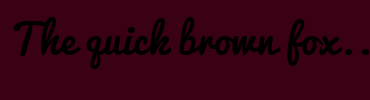 Image with Font Color FF0080 and Background Color 3A0013