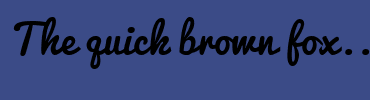 Image with Font Color FFFFFF and Background Color 3B4B87