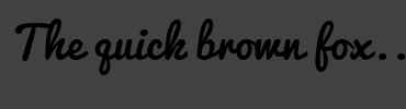 Image with Font Color F26722 and Background Color 414142