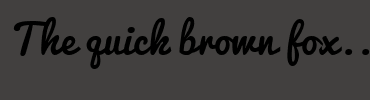 Image with Font Color FFFFFF and Background Color 42403F