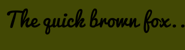 Image with Font Color FFFFFF and Background Color 424804