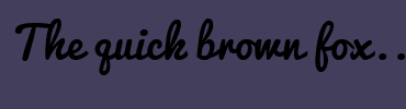 Image with Font Color 8DB2B8 and Background Color 433E5C